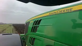 Itt még néha szántanak#2025#JohnDeere6215r#farming #johndeere#motorhang