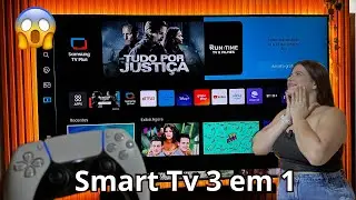 SMART TV SAMSUNG 65 POLEGADAS 3 em 1 / V&Iacute;DEO GAME SEM CONSOLE. 😱