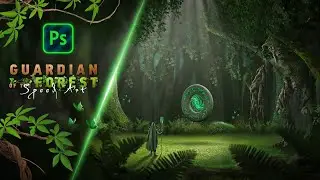 Guardian Of The Forest (Photoshop Speed Art) + Challenge!