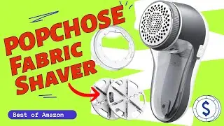 Refresh Your Wardrobe with POPCHOSE Fabric Shaver!