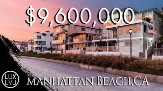 One-of-a-kind privacy along the public beachfront in Manhattan Beach.
