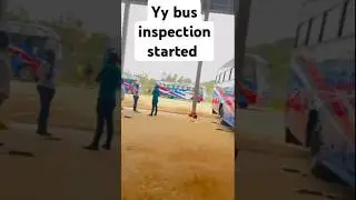 the inspection of YY bus at namamve {yy} #accidentnews #automobile #yy