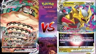 Pokemon TCG Live Sandaconda VMAX VS Giratina VSTAR!!