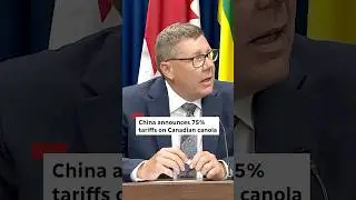China announces 75.8 per cent tariffs on Canadian canola