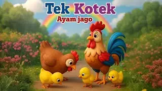 Tek Kotek Kotek | Lagu Anak Ayam Lucu & Edukatif | Lagu Anak Indonesia Terpopuler 2024