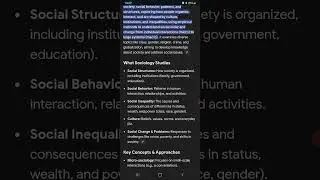 MANY PEOPLE HAVE NOT ASSESSED THE SOCIOLOGY OF THIS SOCIETY 