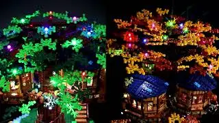 BriksMax Light Kit For Lego Tree House 21318
