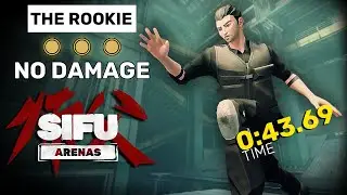 The Rookie - Sifu Arenas Gameplay [No Hit, Gold Stamps, 0:43 Speedrun]