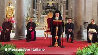 Visita del Patriarca Bartolomeo a Bari
