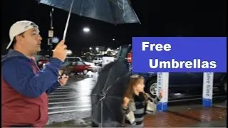 Wes Iseli's Magic of Giving Project #13 (Free Umbrellas)