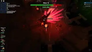 defeating Grim (Roblox tower battles)
