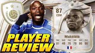 87 Makelele Player Review! Icon Makelele Review! 87 Claude Makelele Review - EA FC 26 Ultimate Team