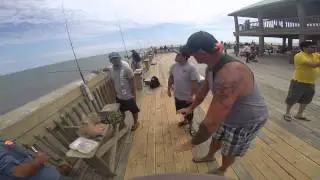 Folly Beach Pier fishing 4