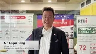 Mr. Edgar Pang - Consul-General, Singapore Consulate-General in Chennai, visits IITMRP
