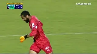 &iexcl;Gol de Edrick Menj&iacute;var! Por tercera vez se viste de h&eacute;roe anotando al 90+7 ante Juticalpa FC