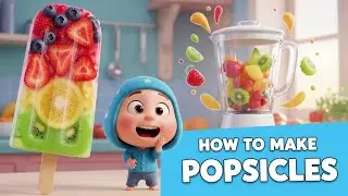 Best Fruit Song for Kids | Let's Make Rainbow Popsicles!