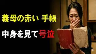 【感動映像】「あの人は家族じゃない」と叫んだ私。救急搬送された義母が、ボロボロの手帳に残していた