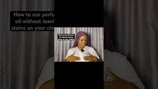 How to use perfume oil to avoid staining your clothes. #perfumetips #perfumes #perfumeoilbusiness