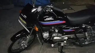 Hero Honda Old Splendor plus Genuine Colour Look.