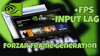 OPTIMIZA tu TARJETA GRAFICA NVIDIA GTX y RTX para JUEGOS | FUERZA el FRAME GENERATION