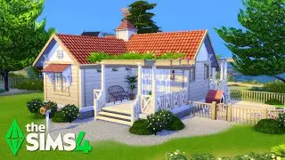 DOG LOVER'S FAMILY HOME using a realistic floorplan! | The Sims 4: Speed build