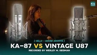 KIWARA AUDIO KA-87 VS Vintage U87 - Cello - Sound Archive