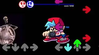 FNF NEW MOD - VS ESQUELETO BATENDO NO ESCUDO