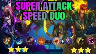 Super Attack Speed Duo | ABLAZE and PRINCE SYNERGY| Mlbb Magic Chess