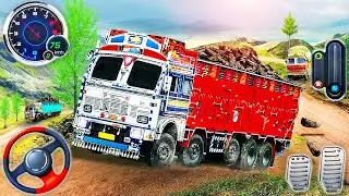Uphill Mountain Indian Truck Driver - Offroad Heavy Cargo Truck Drive - Android GamePlay