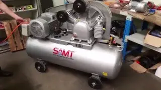 10HP 415v 3 Phase Air Compressor 12 BAR 230L Tank