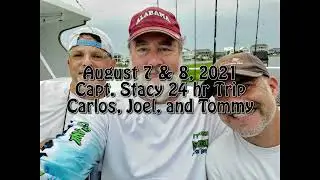 Jigging on the Capt Stacy (Aug 8, 2021)