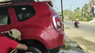 Renault Duster ka power 👈 professional car wash 