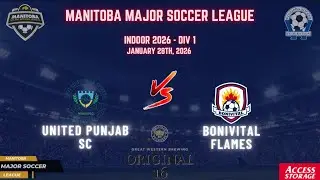 January 28th WSF Div 1 United Punjab SC vs Bonivital Flames