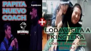 PAPITA NUEVO COUCH DE INFAMOUS/LODA Y KELLY VISITAN A KINGTEKA /KINGTEKA APUESTA DOBLE RANK