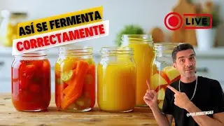 Pablo Martin Chef est&aacute; en vivo 🧫 &iquest;C&Oacute;MO FERMENTAR LOS VEGETALES Y NO FRACASAR EN EL INTENTO?