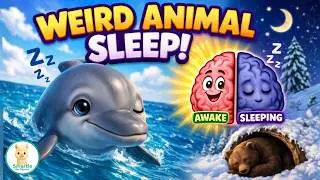 How Animals Sleep in Extreme Places 🐬❄️ | Smartie the Alpaca
