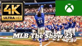 MLB The Show 23 - Xbox Series X 4K 60FPS Gameplay