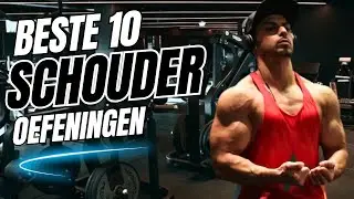 De 10 Beste SCHOUDER oefeningen met gewichten voor schouders trainen in de gym. #schouderoefeningen