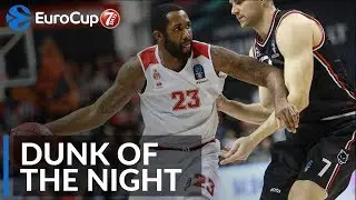 7DAYS EuroCup Dunk of the Night: Eric Buckner, AS Monaco