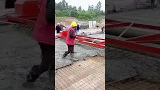 Concrete road roller paving process- Good tools and machinery can increase work efficiency