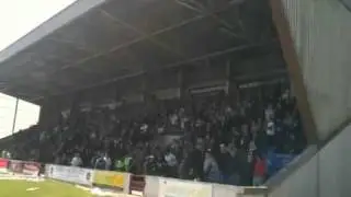 We are Ayr! Super Ayr! at Glebe Park, Brechin.