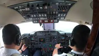 Hawker 700 (HS-125-700) Take Off from MMAN