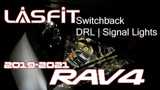 How to Install Lasfit Switchback Front Turn Signal Lights | 2019-2021 Toyota Rav4