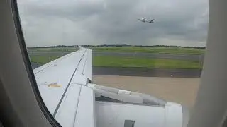 Airbus A-319-100 Lufthansa Take Off Düsseldorf