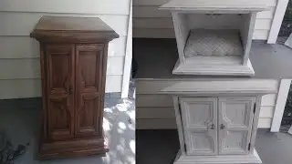 HOW TO MAKE A DIY PET BED ~ FLIP/REPURPOSE FURNITURE