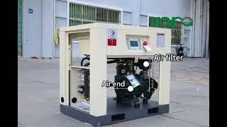 #screwaircompressor #integrated#efficient #permanent magnetmotor