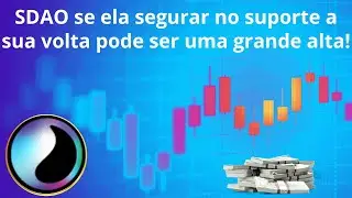 SingularityDAO #SDAO pre&ccedil;o segue a queda do BTC por&eacute;m essa criptomoeda pode fazer 100X na altseason
