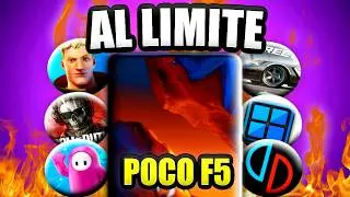 &iexcl;LLEV&Eacute; mi POCO F5 al L&Iacute;MITE con EMULADORES y JUEGOS PESADOS! 😱🔥