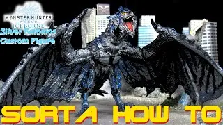 Custom SH MonsterArts Monster Hunter World Iceborne Silver Rathalos Action Figure - Sorta How To