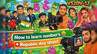 Trick to Remember big numbers 🤧 + republic day shoot | Daily vlogs| VS2DV-12